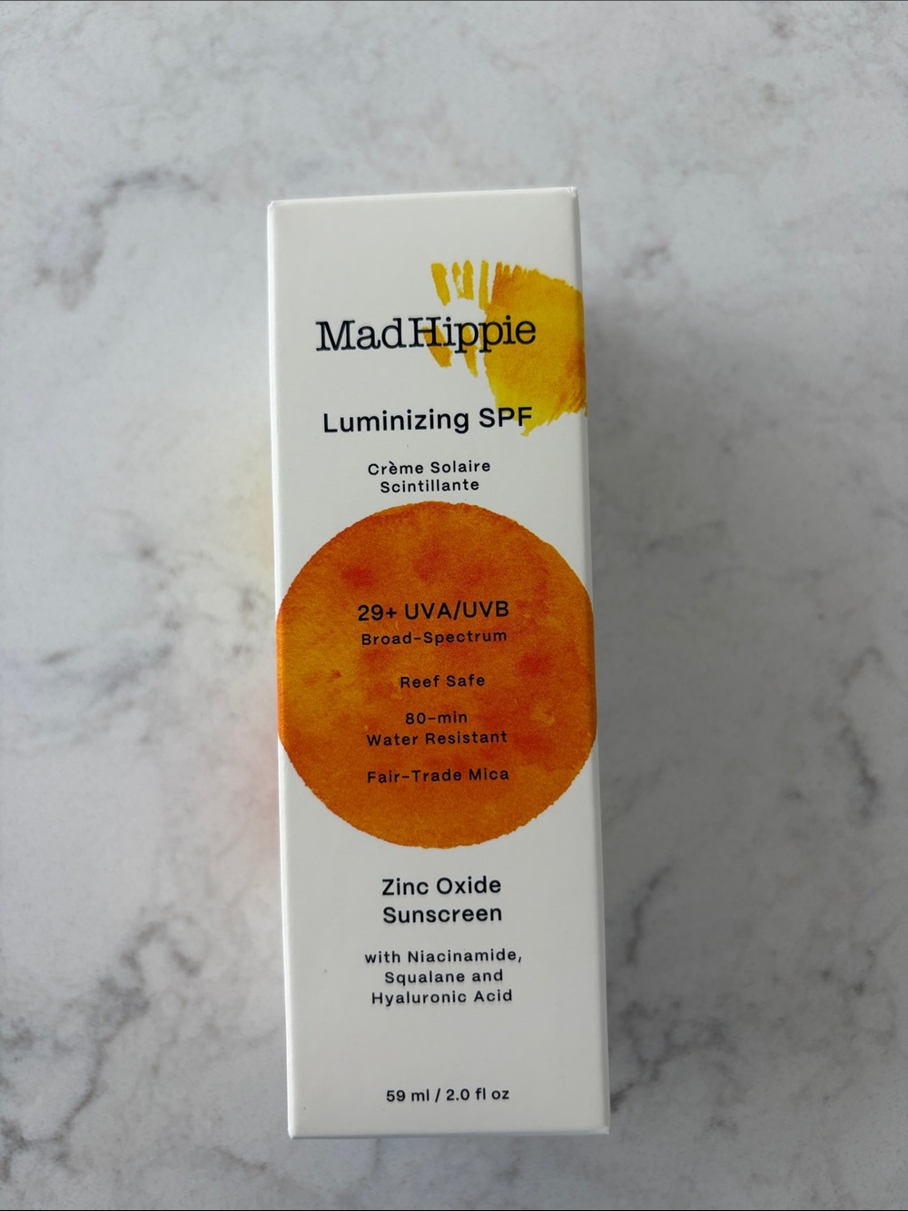 Mad Hippie Luminizing Zinc Oxide - Orange